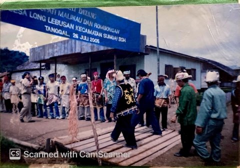 Penyambutan Gubernur Kaltara pertama, Marthin Bila