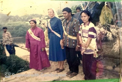 Kedatangan tokoh agama katholik di Long Lebusan