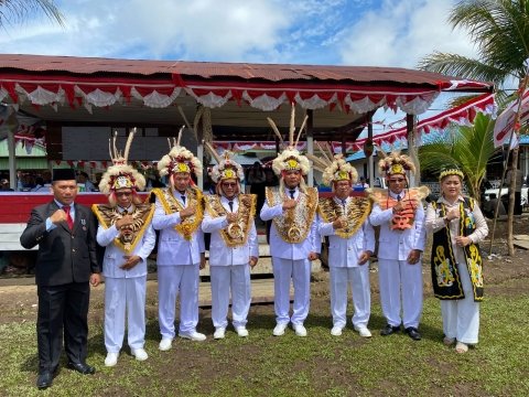 Fogto bersama Kepala Desa se-Kecamatan Sungai Boh 